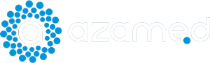 Azamed Medikal Beyaz logo