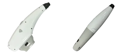 HI-REX cihazının Standart başlık ve Kalem-tipi (Pen-type) başlıkları