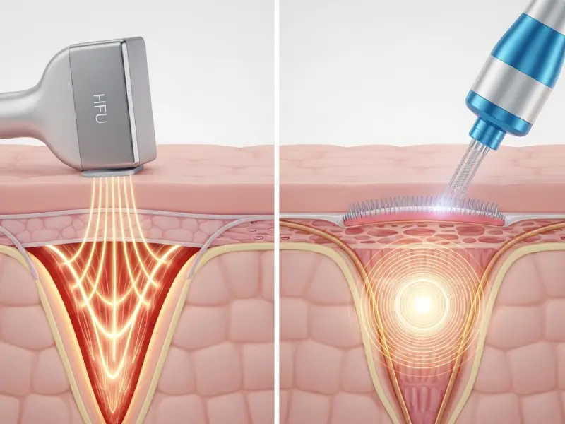 HIFU vs mikroiğneleme